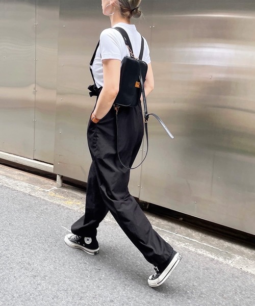 ISOOK（アイスー）の「2wayショルダーバッグ(comochi select)/ハンドバッグ 斜め掛け マグネットボタン フェイクレザー 合皮 黒 茶色 ブラック ブラウン（ハンドバッグ・レディース・ブラウン/ブラック・FREE）」の13枚目の写真