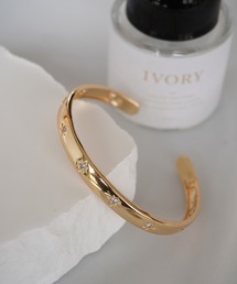 ammy.（エイミードット）の「【 ammy. / エイミードット 】 ジルコニア カフ バングル（バングル/リストバンド）」