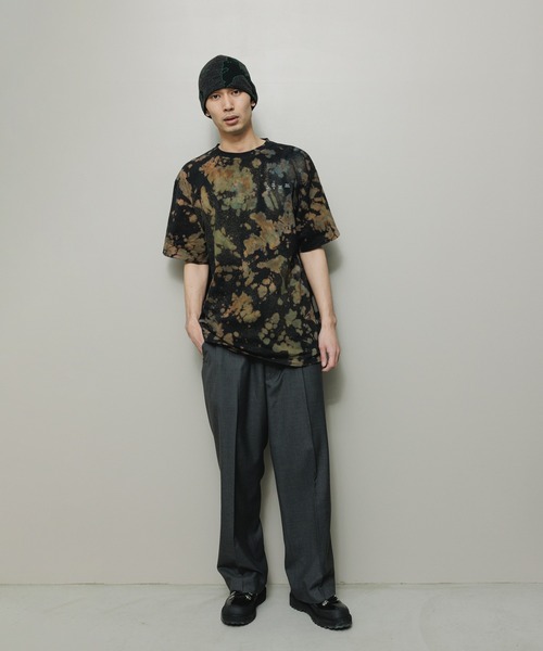 BAL(バル)　LOGO TIE DYE CREW by YUKIDYE LOGO TIE DYE CREW by YUKIDYE / BLACK | BAL(バル) | SWEAT