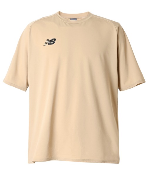 NEW BALANCE(ニューバランス)の「Black Out メッシュニットショートスリーブTシャツ(Tシャツ/カットソー・メンズ・ベージュ・LARGE/MEDIUM/SMALL)」の6枚目の写真
