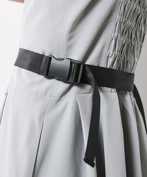 CHIC STYLE（シックスタイル）の「キャミソールマキシワンピース＜大きいサイズ有＞シックスタイル（ワンピース・レディース・ブラック/グレー・M/L/LL/3L/4L/5L）」の13枚目の写真