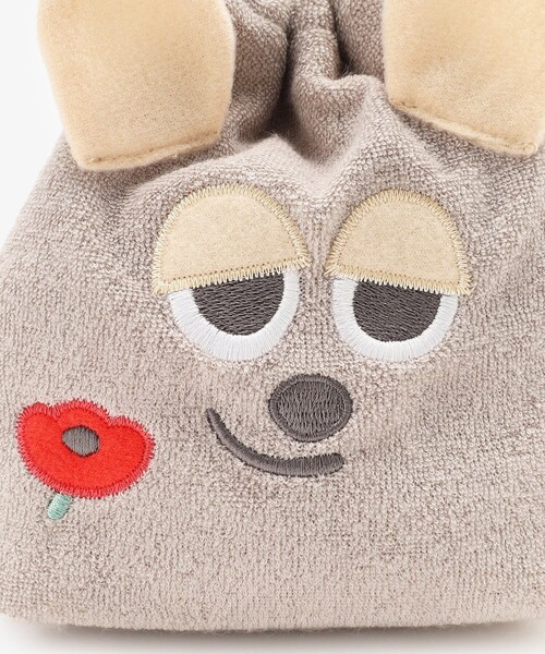 Afternoon Tea（アフタヌーンティー）の「巾着ポーチ／コップブクロ/LEO LIONNI（その他ベビー用品・キッズ・グレー・ONE SIZE）」の5枚目の写真