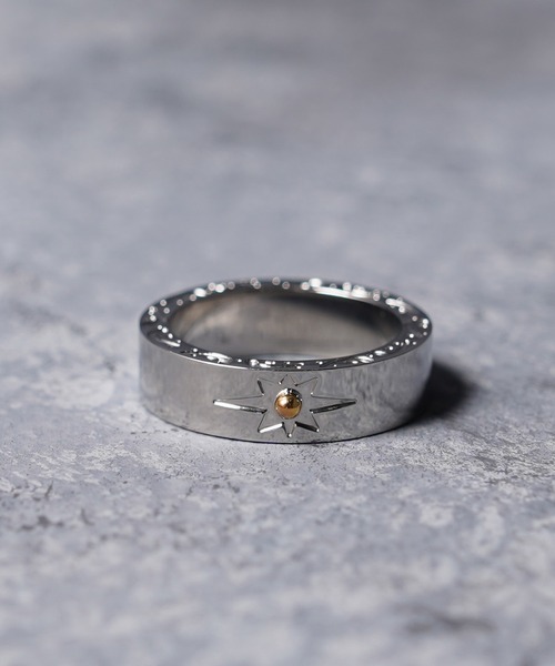 1111clothing(ワンフォークロージング)の「高純度チタン デザインリング / High Purity Titanium Design Ring(リング・メンズ・B/A・18号/21号/15号)」の3枚目の写真