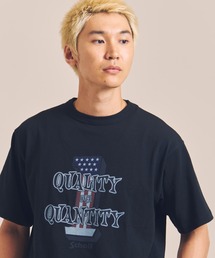 SCHOTT-T-SHIRT QUALITY OVER QUANTITY