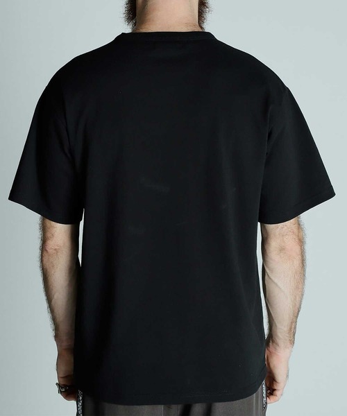 Schott(ショット)の「SCHOTT-T-SHIRT QUALITY OVER QUANTITY(Tシャツ/カットソー・メンズ・ホワイト/ブラック・L/XL)」の3枚目の写真
