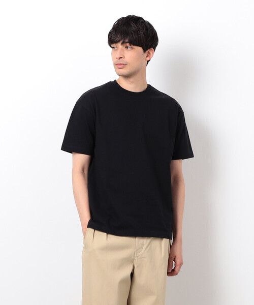 COMME CA ISM（コムサイズム）の「【コットン100%】USAコットン 引き揃え天竺 Tシャツ（Tシャツ/カットソー・メンズ・ブルー/ホワイト/ブラック/ライトグレー・MEDIUM/LARGE/X-LARGE）」の10枚目の写真