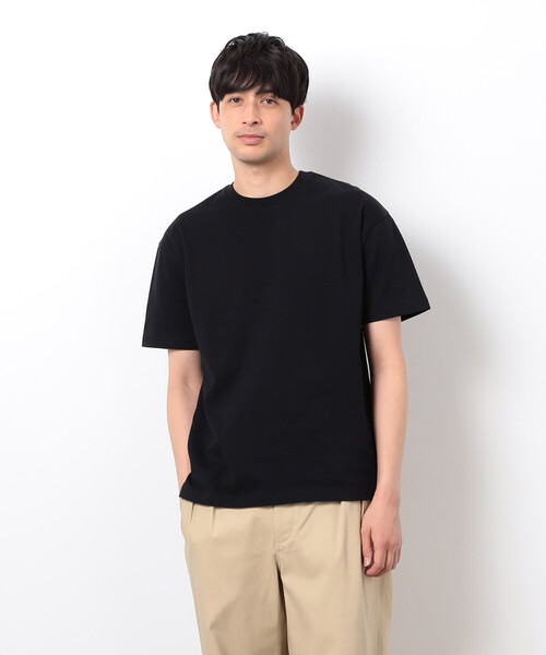 COMME CA ISM（コムサイズム）の「【コットン100%】USAコットン 引き揃え天竺 Tシャツ（Tシャツ/カットソー・メンズ・ブルー/ホワイト/ブラック/ライトグレー・MEDIUM/LARGE/X-LARGE）」の11枚目の写真