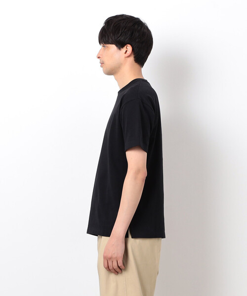 COMME CA ISM（コムサイズム）の「【コットン100%】USAコットン 引き揃え天竺 Tシャツ（Tシャツ/カットソー・メンズ・ブルー/ホワイト/ブラック/ライトグレー・MEDIUM/LARGE/X-LARGE）」の19枚目の写真