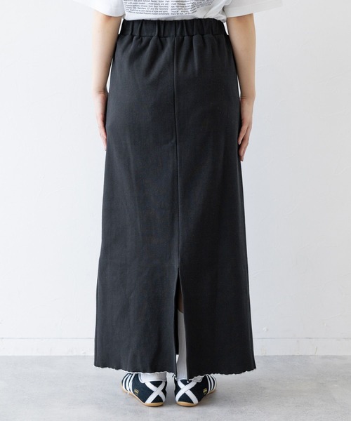 RAGEBLUE（レイジブルー）の「コットンリブメローIラインスカート（スカート・レディース・ホワイト/ブラック・FREE）」の18枚目の写真