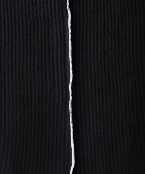 RAGEBLUE（レイジブルー）の「コットンリブメローIラインスカート（スカート・レディース・ホワイト/ブラック・FREE）」の11枚目の写真