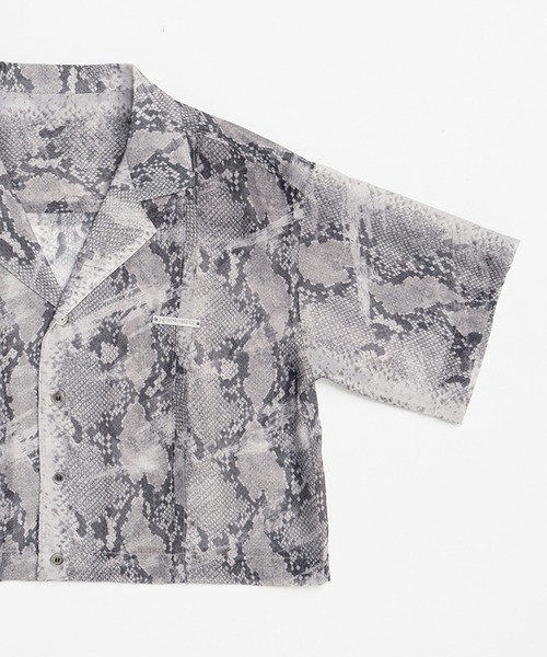 PRANK PROJECT(プランクプロジェクト)の「パイソンプリントシアーシャツ / Python Print Sheer Shirt(シャツ/ブラウス・レディース・マルチ・FREE)」の4枚目の写真