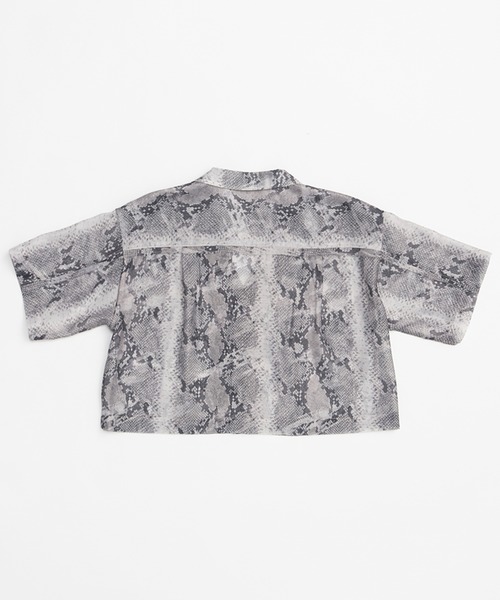 PRANK PROJECT(プランクプロジェクト)の「パイソンプリントシアーシャツ / Python Print Sheer Shirt(シャツ/ブラウス・レディース・マルチ・FREE)」の5枚目の写真