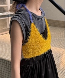 KNIT CORSET SET BIG TEE