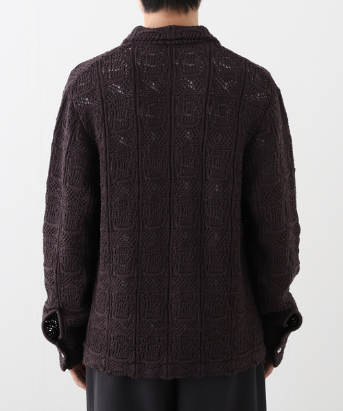 Sefr(セファ)の「Sefr(セファー) MYLES OVERSHIRT SF-25SSM-030(シャツ/ブラウス・メンズ・ブラック系その他・MEDIUM/SMALL)」の6枚目の写真