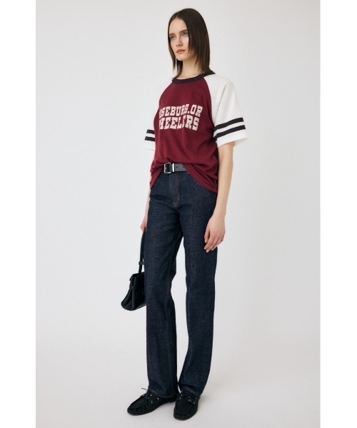 セール】MVS CENTER PRESS STRAIGHT（デニムパンツ）｜MOUSSY