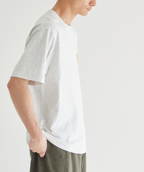 coca（coca）（コカ）の「ポッププリントTシャツ（Tシャツ/カットソー・メンズ・ライトグレー/ブラック・XL/M/L）」の4枚目の写真