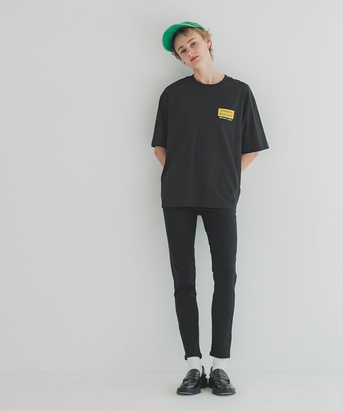coca（coca）（コカ）の「ポッププリントTシャツ（Tシャツ/カットソー・メンズ・ライトグレー/ブラック・XL/M/L）」の8枚目の写真