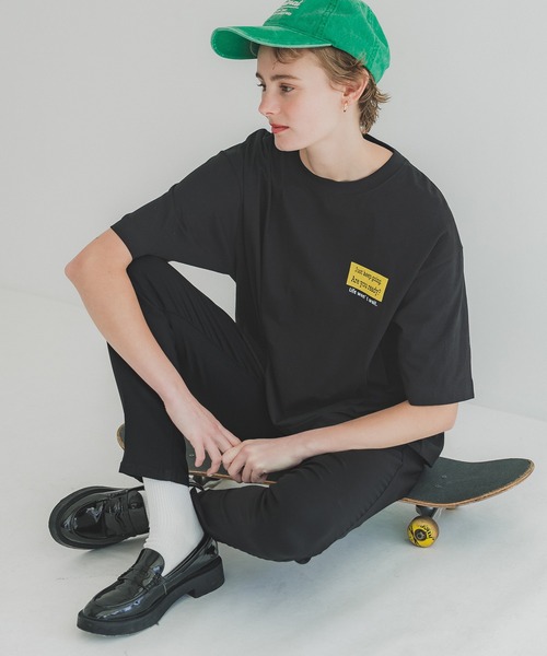 coca（coca）（コカ）の「ポッププリントTシャツ（Tシャツ/カットソー・メンズ・ライトグレー/ブラック・XL/M/L）」の12枚目の写真