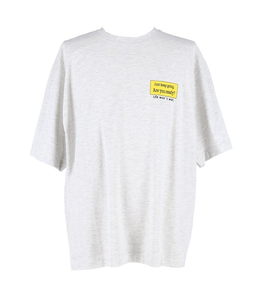 coca（coca）（コカ）の「ポッププリントTシャツ（Tシャツ/カットソー・メンズ・ライトグレー/ブラック・XL/M/L）」の17枚目の写真