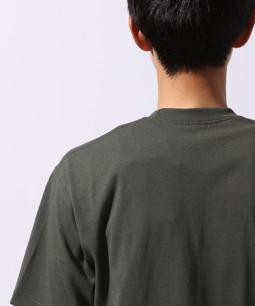 DANTON(ダントン)の「【DANTON(ダントン)】ショートスリーブポケットTシャツ(Tシャツ/カットソー・メンズ・オフホワイト/チャコール/ベージュ・LARGE)」の20枚目の写真