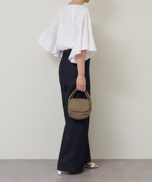 LIVETART（リヴェタート）の「ストレッチデニムワイドパンツ（その他パンツ・レディース・インディゴブルー・FREE）」の3枚目の写真