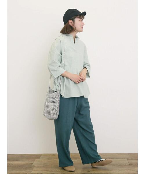 Samansa Mos2（サマンサ モスモス）の「メタリックショルダーバッグ（ハンドバッグ・レディース・グリーン/シルバー/ブラック・F）」の18枚目の写真