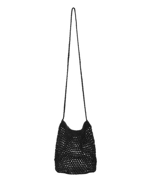 Samansa Mos2（サマンサ モスモス）の「メタリックショルダーバッグ（ハンドバッグ・レディース・グリーン/シルバー/ブラック・F）」の5枚目の写真