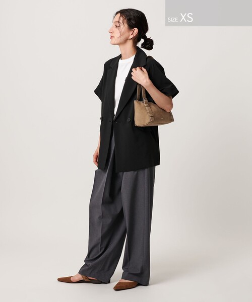 BEAUTY&YOUTH ハーフスリーブドルマンジャケット　半袖ジャケット セール】【WEB限定 Wardrobe DAILY MINIMAL】ハーフスリーブ