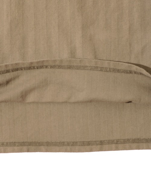 WALLA WALLA SPORT（ワラワラスポーツ）の「U.S. MADE HERRINGBONE POCKET TEE/ユーエス メイド ヘリンボーン ポケット ティー（Tシャツ/カットソー・メンズ・ネイビー/ブラック/オリーブ/ホワイト・LARGE/X-LARGE/MEDIUM）」の14枚目の写真