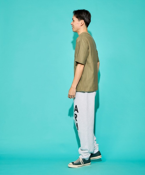 WALLA WALLA SPORT（ワラワラスポーツ）の「U.S. MADE HERRINGBONE POCKET TEE/ユーエス メイド ヘリンボーン ポケット ティー（Tシャツ/カットソー・メンズ・ネイビー/ブラック/オリーブ/ホワイト・LARGE/X-LARGE/MEDIUM）」の6枚目の写真