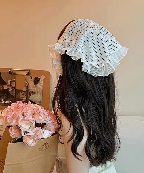 TRESSE アイボリーマーブル模様　カチューシャ　袋付き未使用品 4573199844978_4.jpg