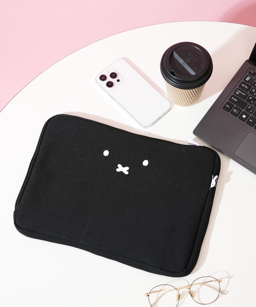 miffy/ミッフィー】 A4/14inch対応 PC/iPadケース フラットポーチ