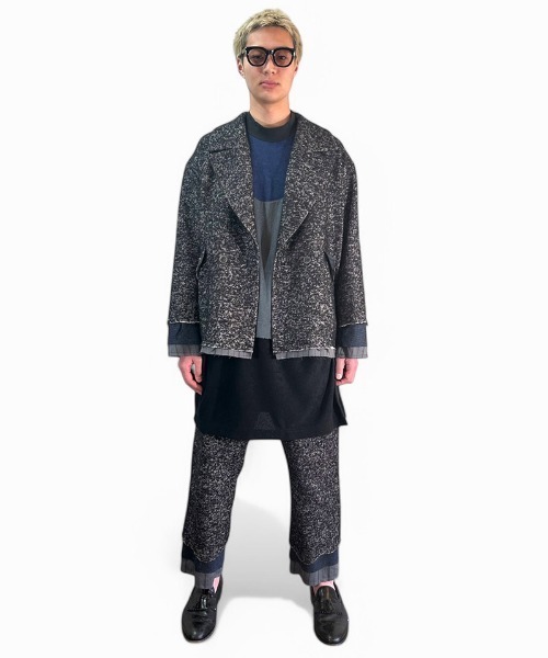 masterkey(マスターキー)の「mj10717-UNION-JK テーラージャケット(テーラードジャケット・メンズ・ベージュ/ブラック・1/2)」の10枚目の写真