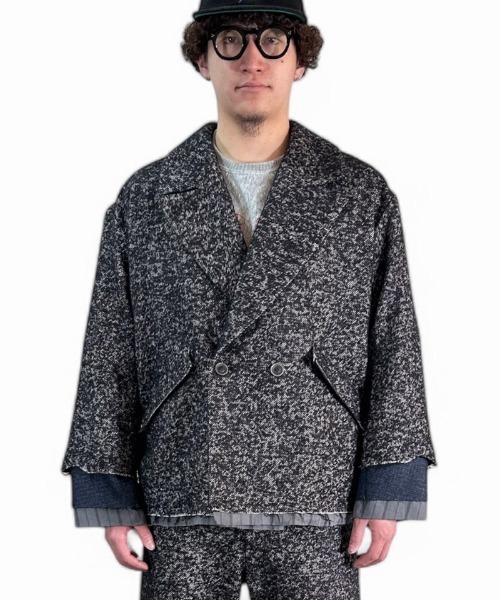 masterkey(マスターキー)の「mj10717-UNION-JK テーラージャケット(テーラードジャケット・メンズ・ベージュ/ブラック・1/2)」の11枚目の写真