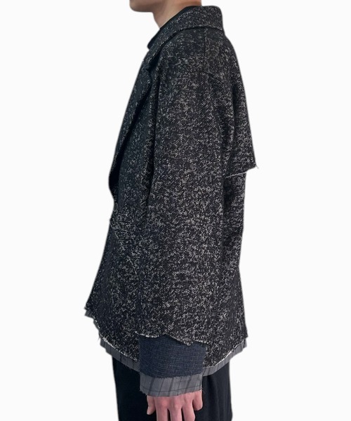 masterkey(マスターキー)の「mj10717-UNION-JK テーラージャケット(テーラードジャケット・メンズ・ベージュ/ブラック・1/2)」の12枚目の写真