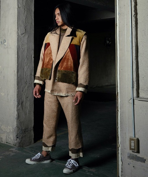 masterkey(マスターキー)の「mj10717-UNION-JK テーラージャケット(テーラードジャケット・メンズ・ベージュ/ブラック・1/2)」の17枚目の写真