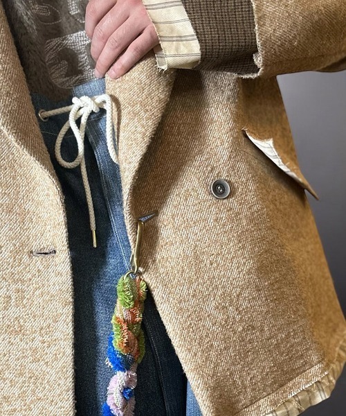 masterkey(マスターキー)の「mj10717-UNION-JK テーラージャケット(テーラードジャケット・メンズ・ベージュ/ブラック・1/2)」の19枚目の写真