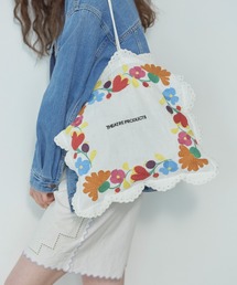 THEATRE PRODUCTS（シアタープロダクツ）の「レースエンブロイダリートートバッグ（トートバッグ）」