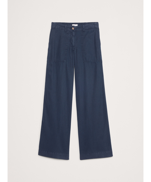 Banana Republic（バナナリパブリック）の「Soma ミッドライズ ワイドレッグ パンツ（その他パンツ・レディース・ナチュラル/ネイビー/ブラウン/グリーン・M/XS/L/S）」の16枚目の写真