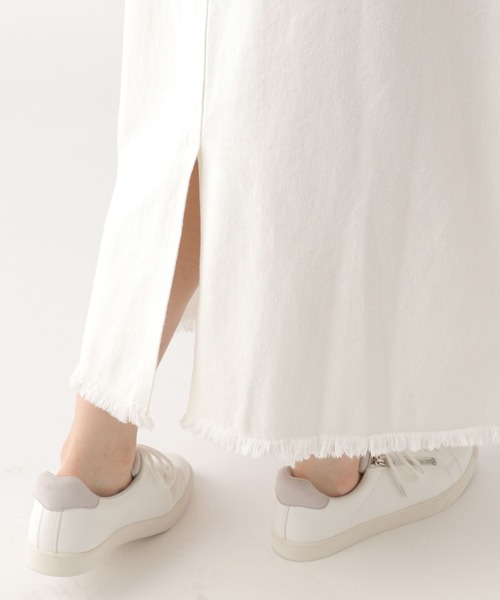 Elura（エルーラ）の「デニムフリンジスカート/455472（スカート・レディース・ホワイト・MEDIUM/LARGE）」の11枚目の写真