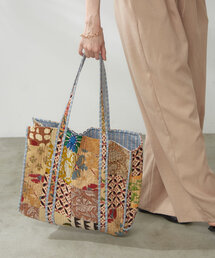 Remind me and forever | 【新色登場！】【India series】パッチワークトートバッグ(ショルダーバッグ)