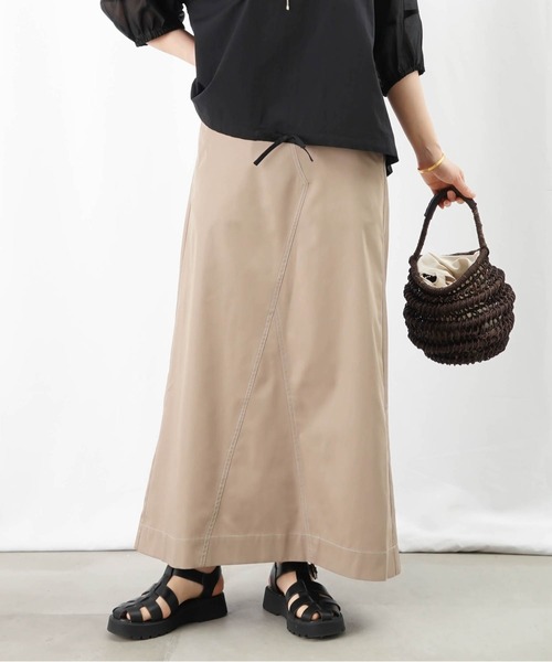 LC/LLL 配色ステッチリメイク風スカート