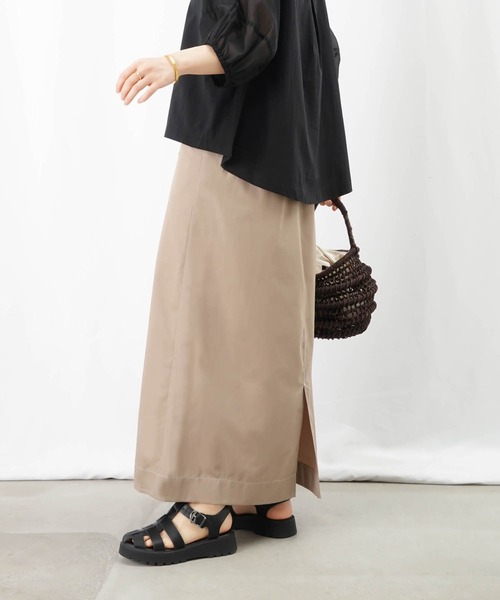 LC/LLL 配色ステッチリメイク風スカート