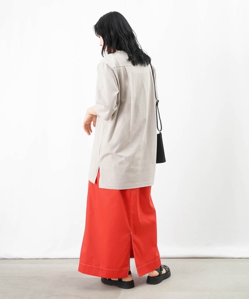 LC/LLL 配色ステッチリメイク風スカート