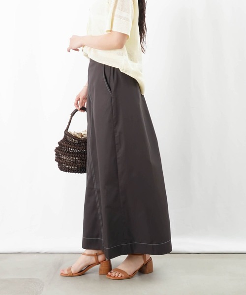 LC/LLL 配色ステッチリメイク風スカート