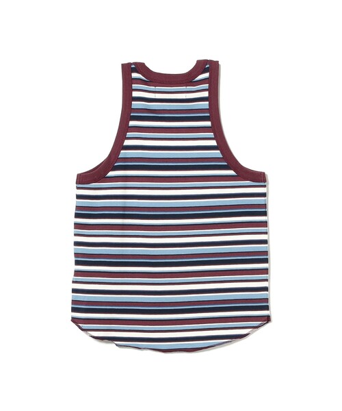 BEAMS BOY（ビームスボーイ）の「マルチボーダー タンクトップ（Tシャツ/カットソー・レディース・ネイビー/イエロー/ミント・1/0）」の20枚目の写真