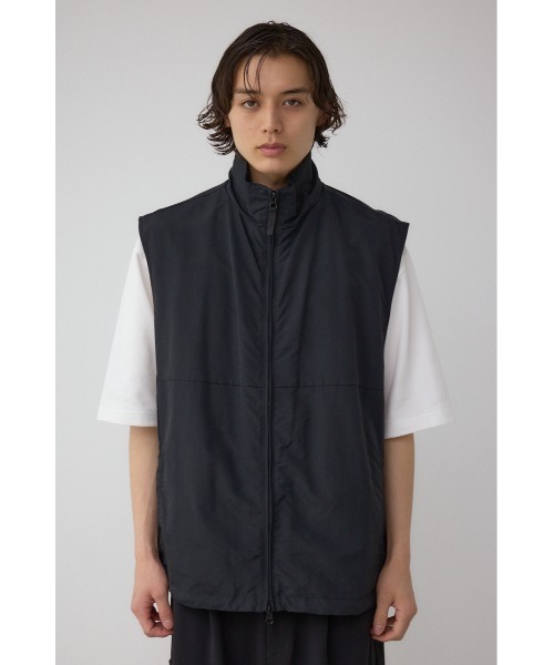 AZUL by moussy（アズールバイマウジー）の「ゴープコアスタンドベスト（ベスト・メンズ・チャコールグレー/ライトブラウン/ブラック・FREE）」の7枚目の写真