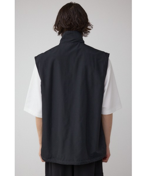 AZUL by moussy（アズールバイマウジー）の「ゴープコアスタンドベスト（ベスト・メンズ・チャコールグレー/ライトブラウン/ブラック・FREE）」の9枚目の写真