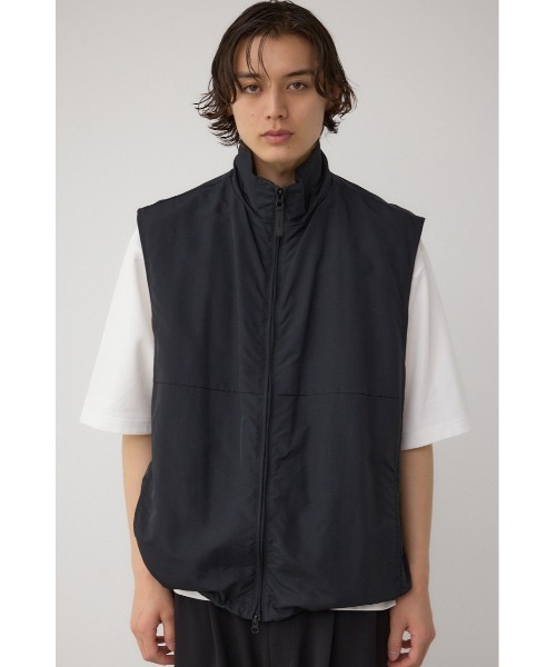 AZUL by moussy（アズールバイマウジー）の「ゴープコアスタンドベスト（ベスト・メンズ・チャコールグレー/ライトブラウン/ブラック・FREE）」の15枚目の写真