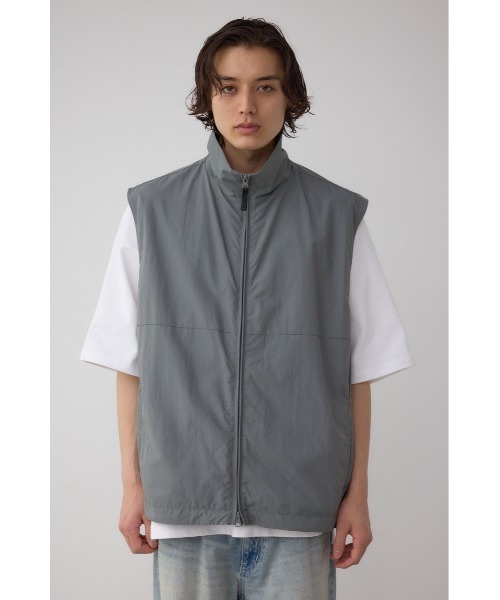 AZUL by moussy（アズールバイマウジー）の「ゴープコアスタンドベスト（ベスト・メンズ・チャコールグレー/ライトブラウン/ブラック・FREE）」の22枚目の写真